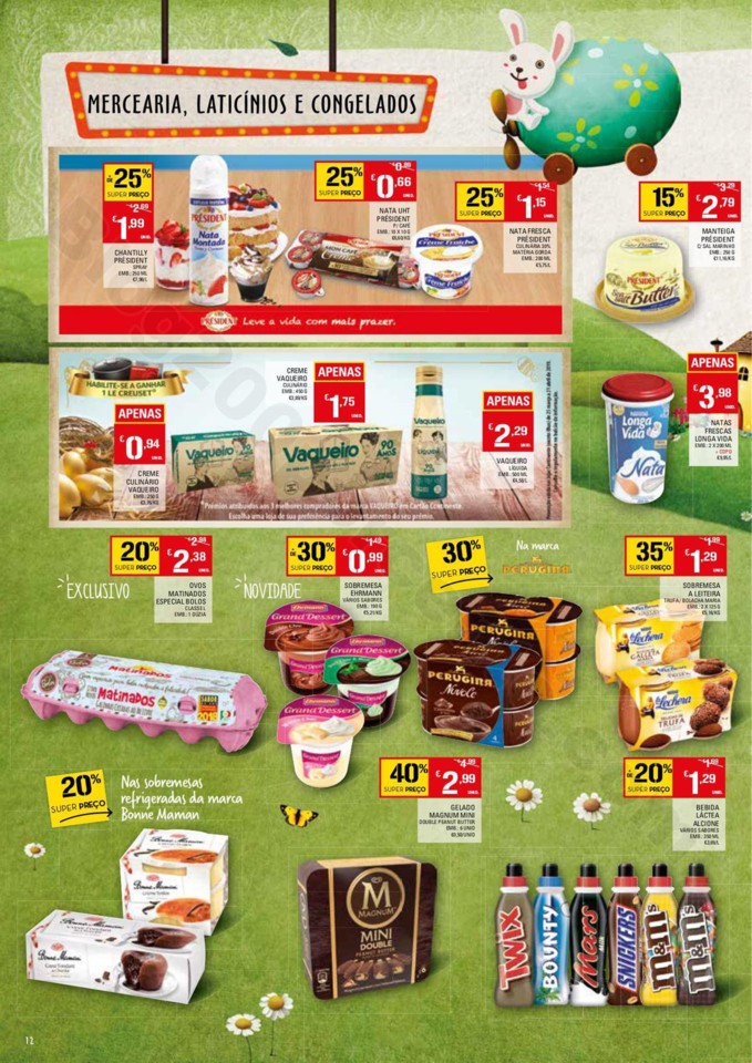 Antevisão Folheto CONTINENTE Páscoa 26 março a 