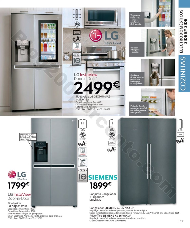 Antevisão Folheto CONFORAMA Cozinhas promoções 