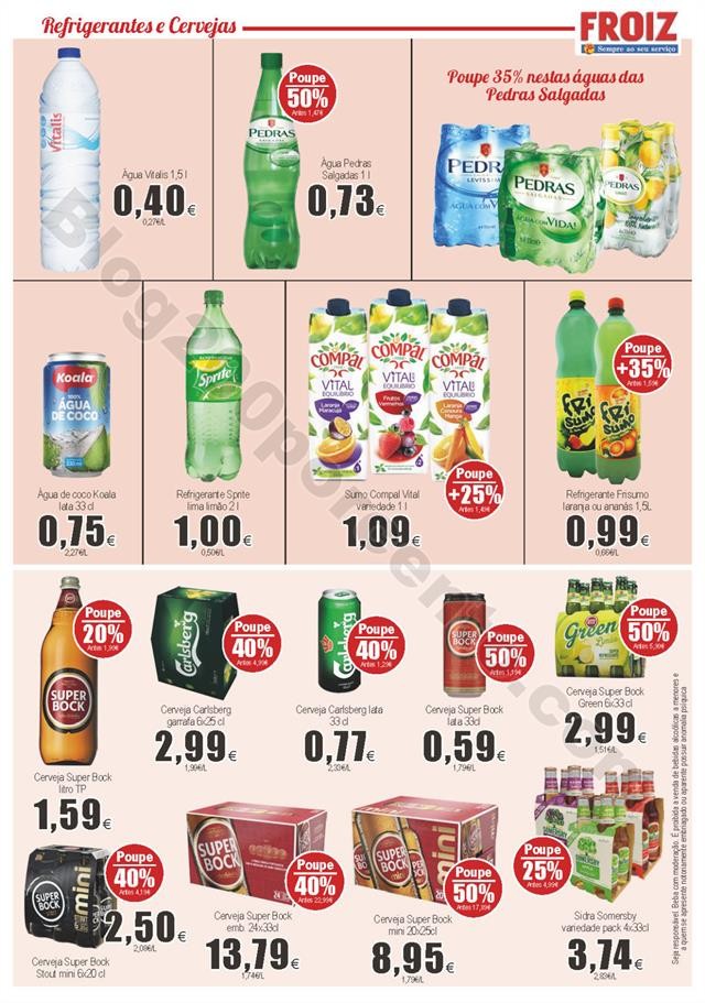 Antevisão Folheto FROIZ Promoções de 6 a 26 jun