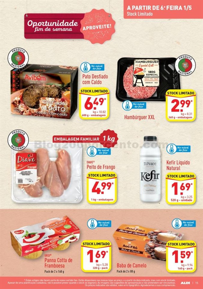Antevisão Folheto ALDI Promoções de 29 abril a 