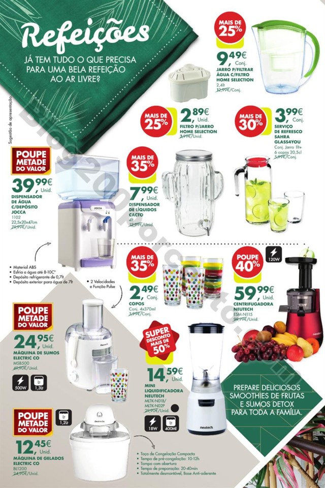 Antevisão Folheto PINGO DOCE Bazar ar livre Promo