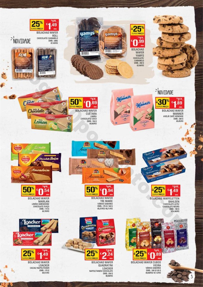 Antevisão Folheto CONTINENTE Doces promoções de