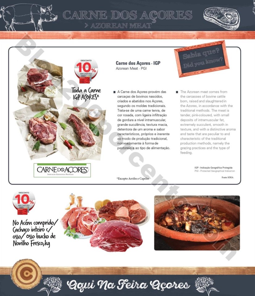 Novo Folheto CONTINENTE Feira Açores Promoções 