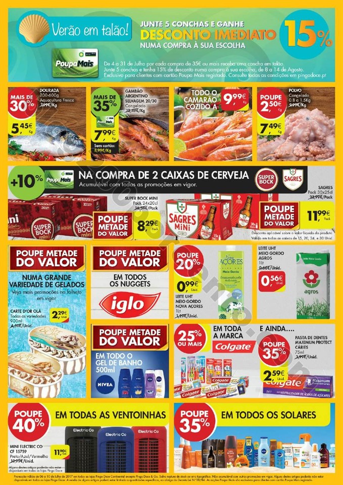 Antevisão Folheto PINGO DOCE Fim de semana promo