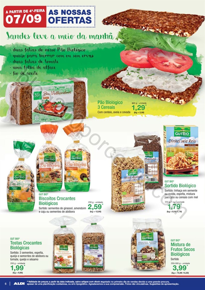 Antevisão Folheto ALDI Promoções a partir de 7 