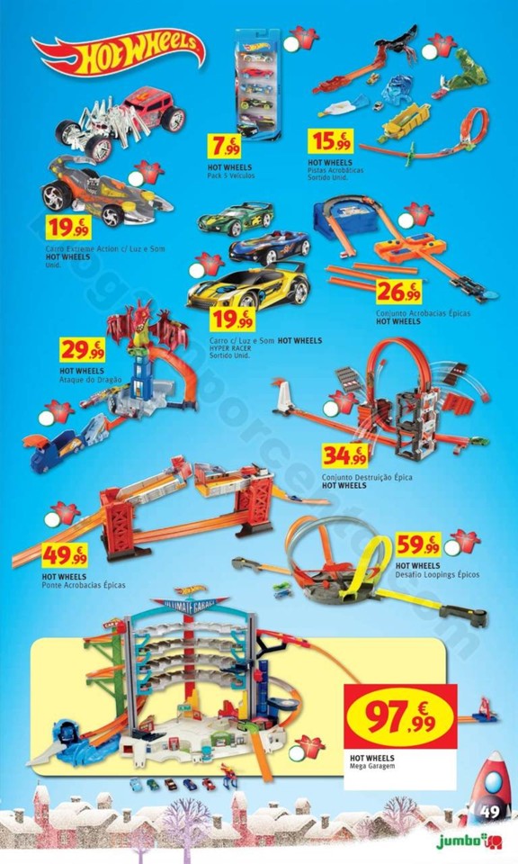 Antevisão Folheto JUMBO Brinquedos Natal promoç