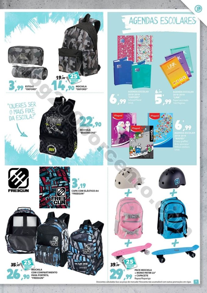 Antevisão Folheto E-LECLERC Regresso às aulas p