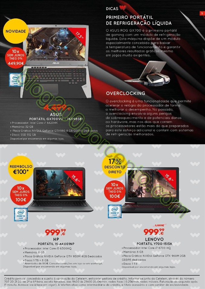 Novo Folheto WORTEN promoções de 16 março a 5 a