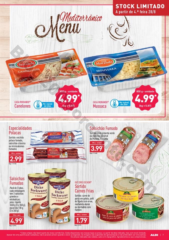 Antevisão Folheto ALDI Promoções a partir de 28