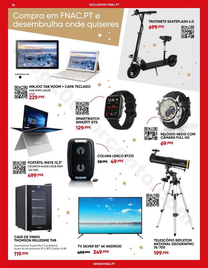 Antevisão Folheto FNAC Natal Tecnologia Promoçõ