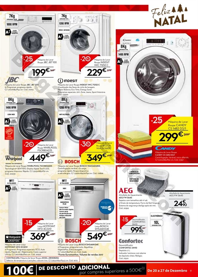 Antevisão Folheto CONFORAMA Natal promoções de 