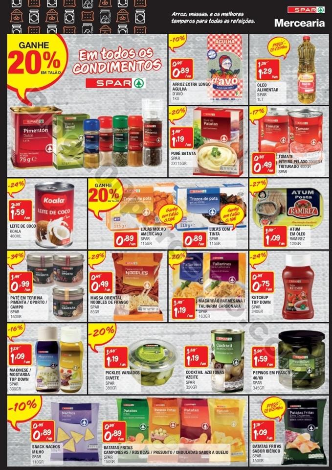 Antevisão Folheto SPAR Promoções de 23 julho a 