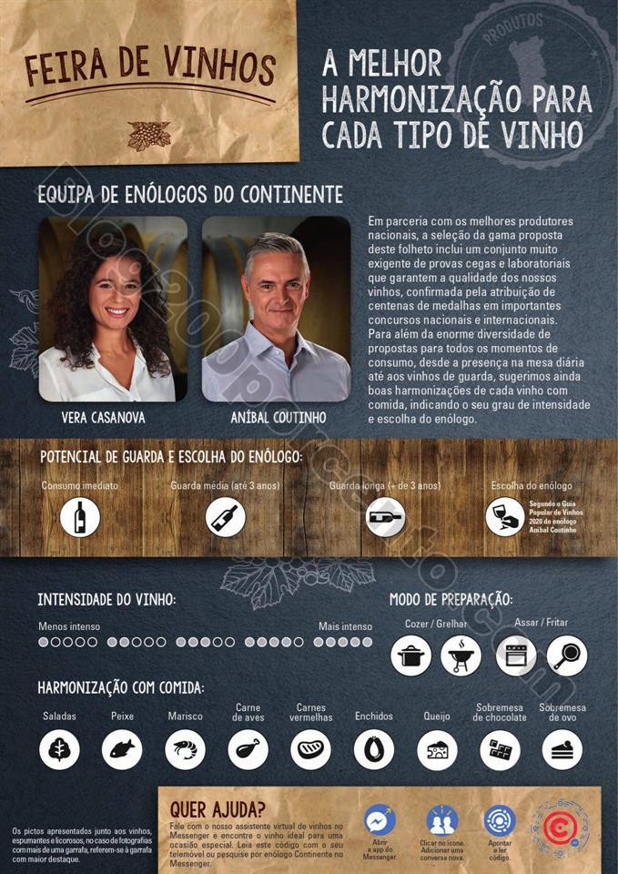 feira dos vinhos continente 19 setembro a 14 outub