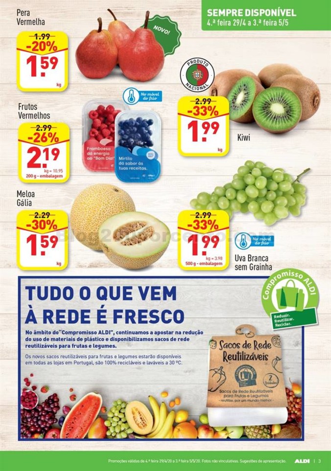 Antevisão Folheto ALDI Promoções de 29 abril a 