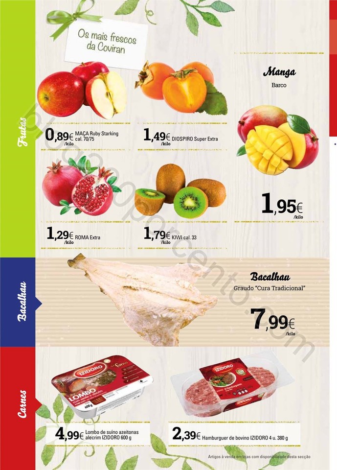 Antevisão folheto COVIRAN Promoções de 18 a 30 