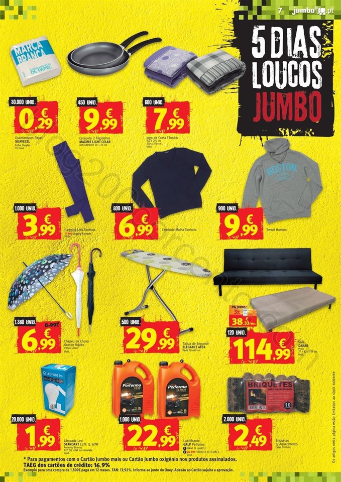Antevisão Folheto JUMBO 5 dias loucos promoções