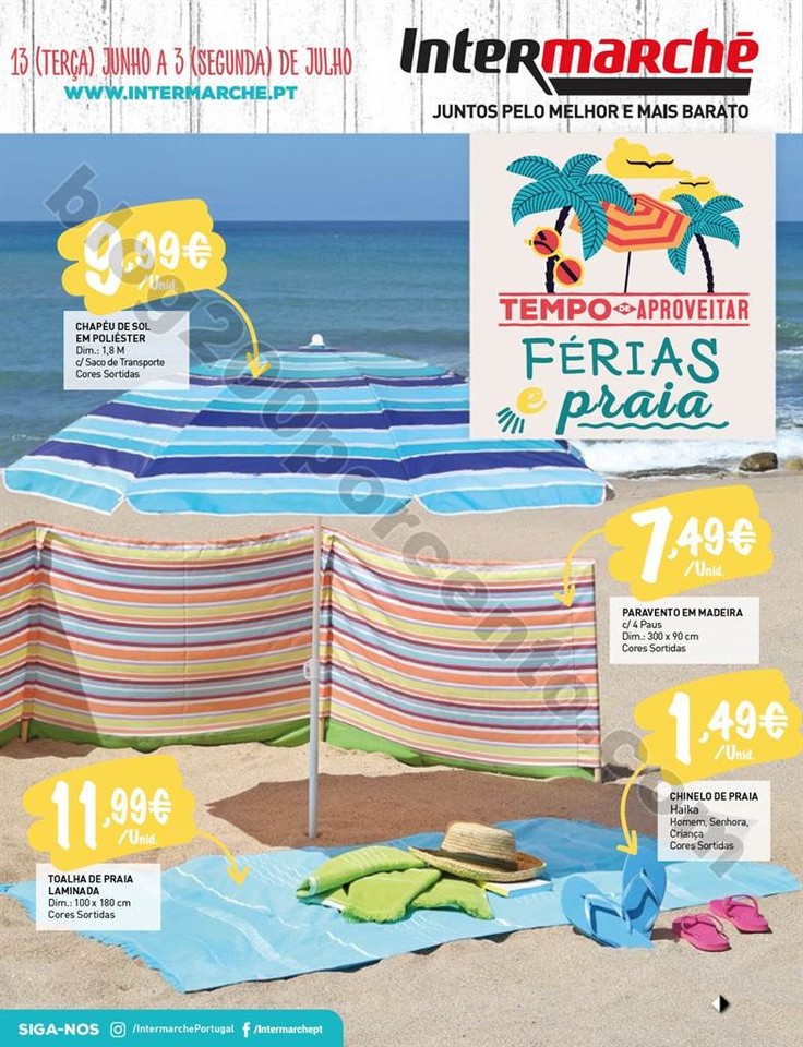 Antevisão Folheto INTERMARCHÉ Verão e Praia de 