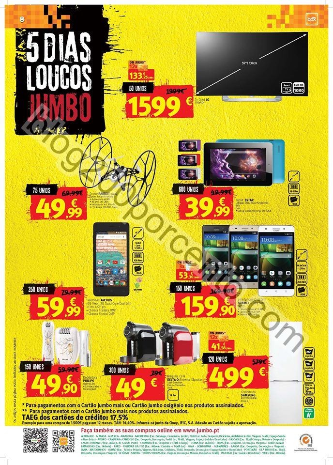 Antevisão Folheto JUMBO 5 dias loucos promoções