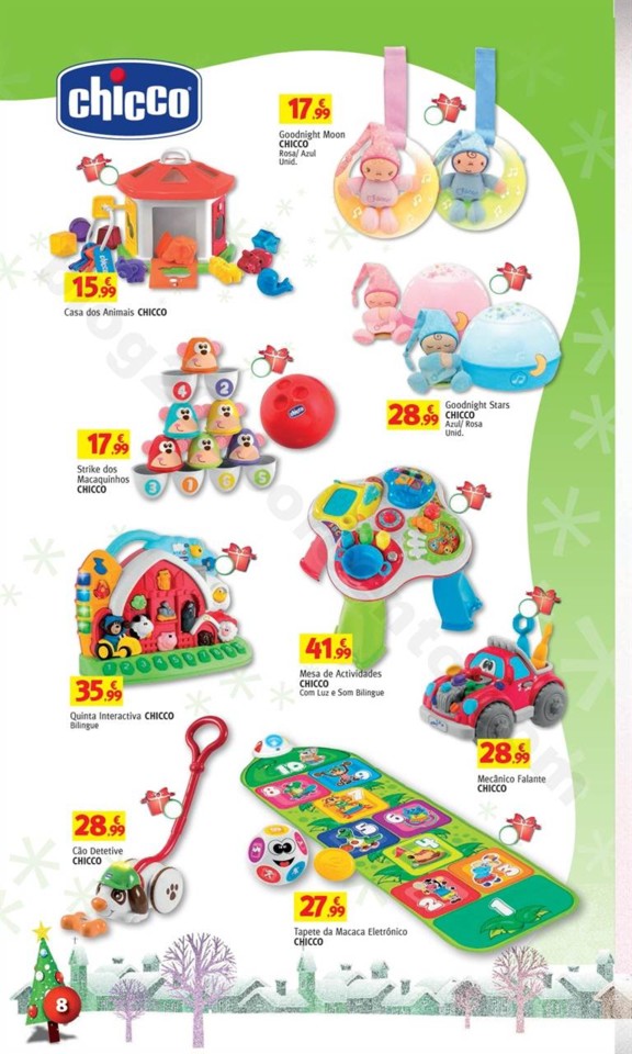 Antevisão Folheto JUMBO Brinquedos Natal promoç