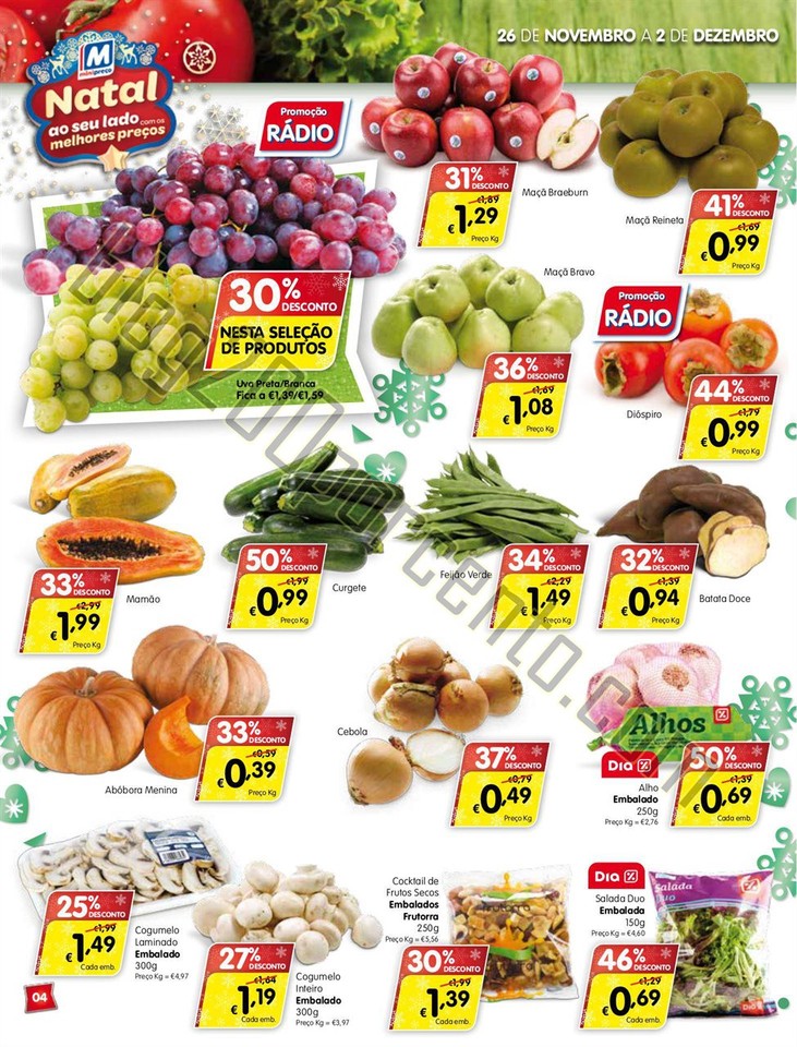Antevisão Folheto MINIPREÇO Market de 26 novembr