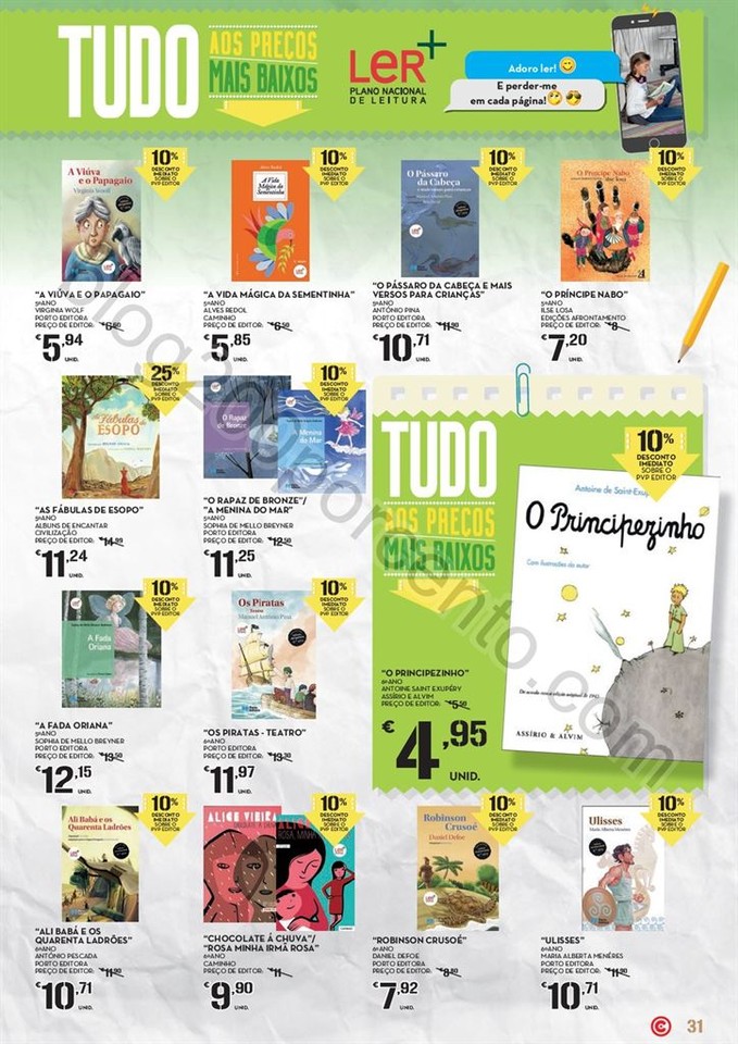 Antevisão Folheto CONTINENTE Regresso às aulas d