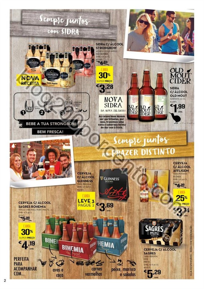 Antevisão Folheto CONTINENTE Extra bebidas promo
