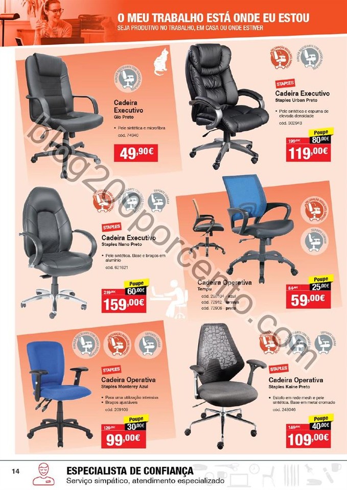 Antevisão Folheto STAPLES Promoções de 2 a 14 j