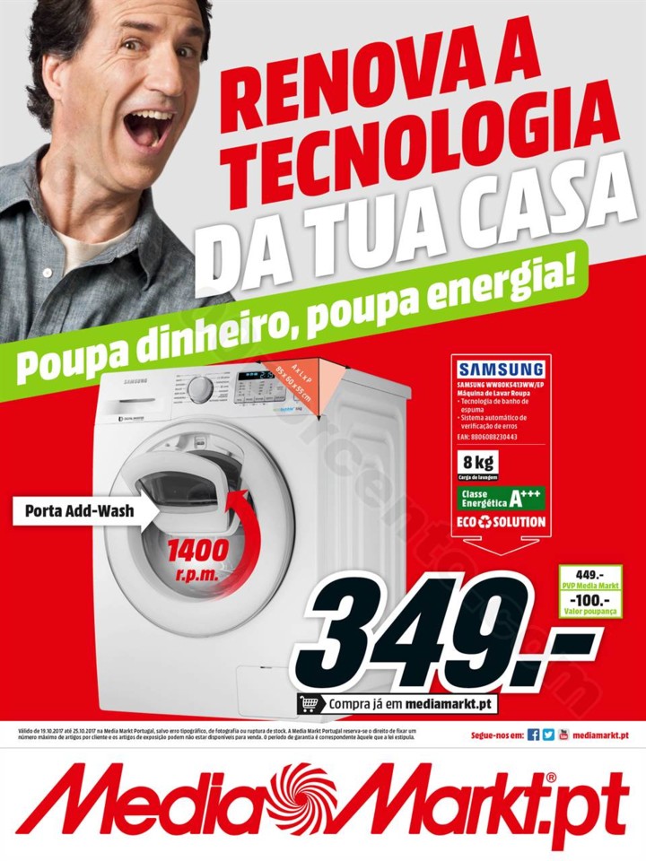 Antevisão Folheto MEDIA MARKT Promoções de 19 a