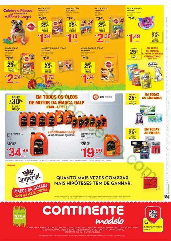 Antevisão Folheto MODELO - CONTINENTE Madeira de 