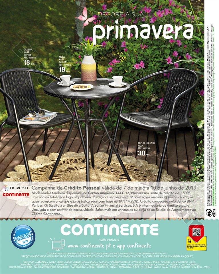 Antevisão Folheto CONTINENTE Feira ar livre promo