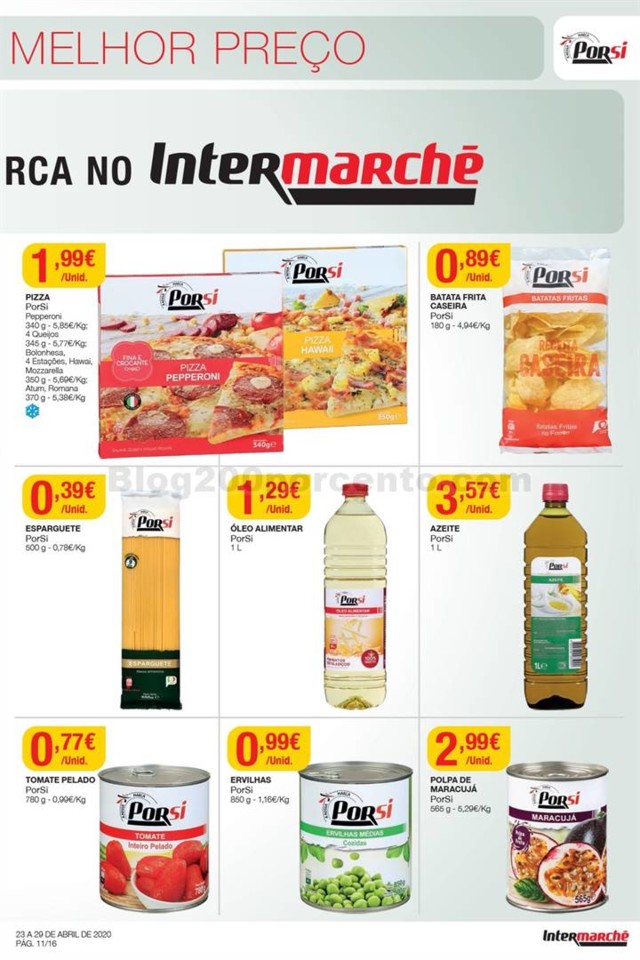 Antevisão Folheto INTERMARCE Promoções de 23 a 