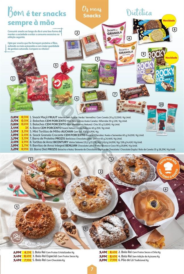 Antevisão Folheto AUCHAN 25 dias - promoções de