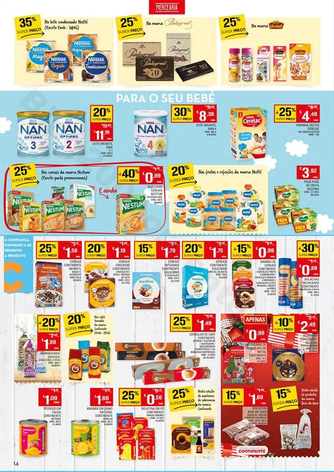 antevisão folheto continente 26 novembro a 2 deze