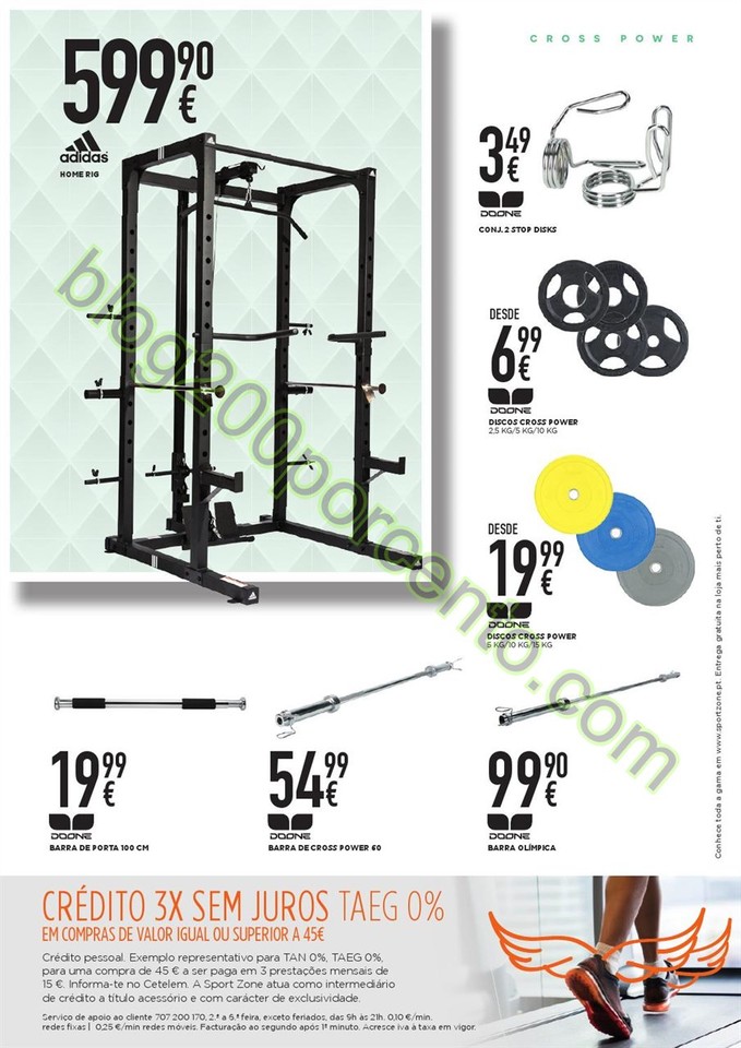 Novo Folheto SPORT ZONE Promoções até 31 outubr