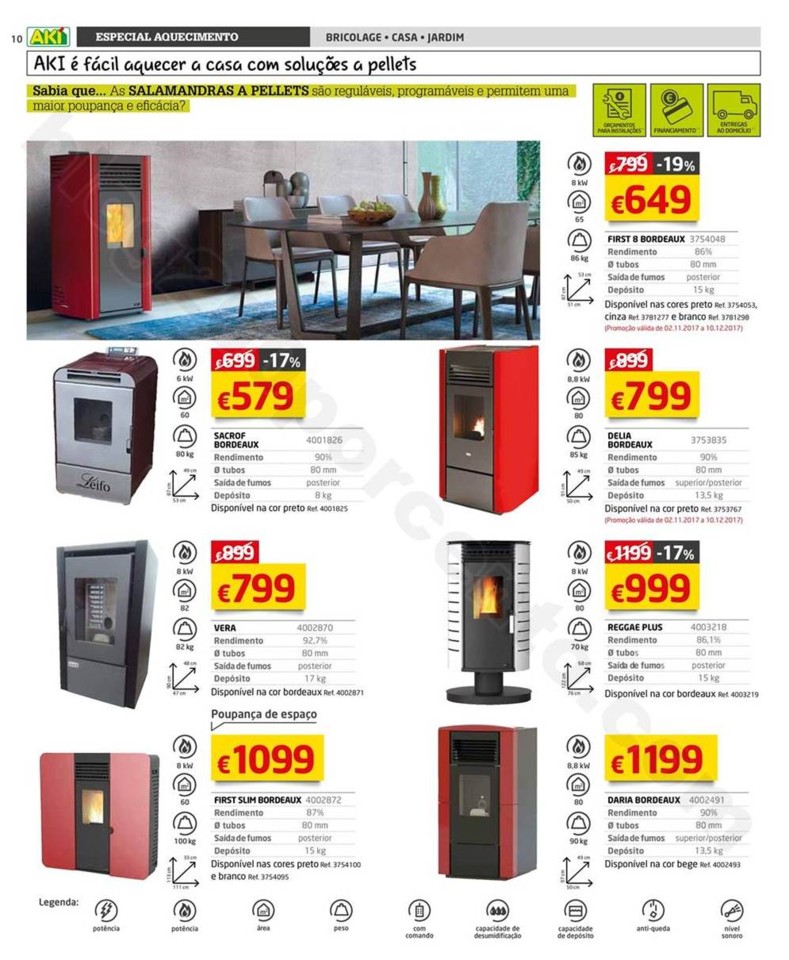 Novo Folheto AKI Aquecimento promoções até 28 f
