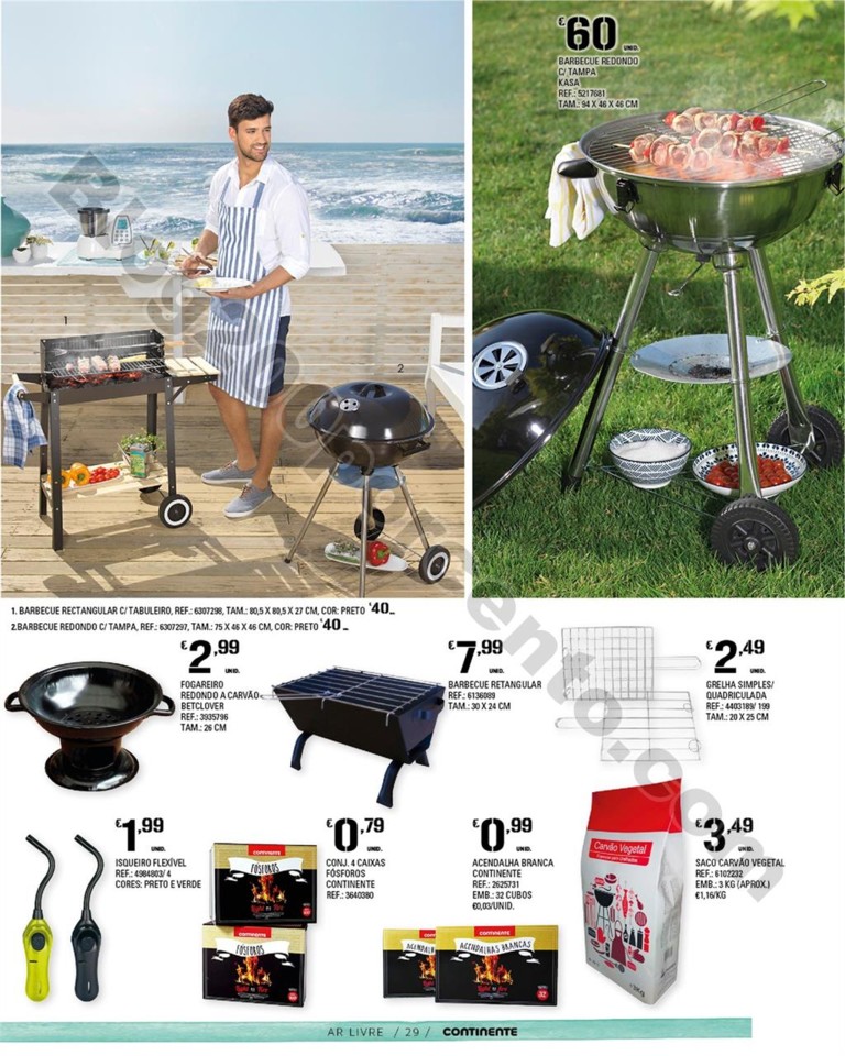 Antevisão Folheto CONTINENTE Ar livre Promoções