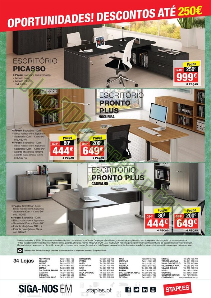 Antevisão Folheto STAPLES Promoções de 28 dezem