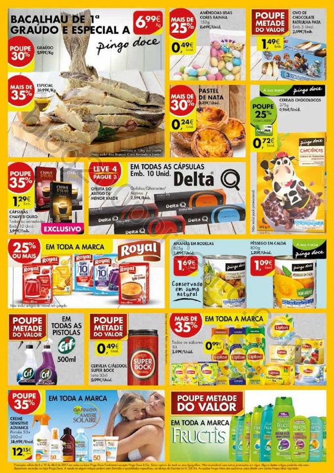 Antevisão Folheto PINGO DOCE Fim de semana de 6 a