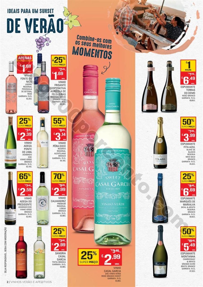 Antevisão Folheto CONTINENTE Vinhos Promoções d