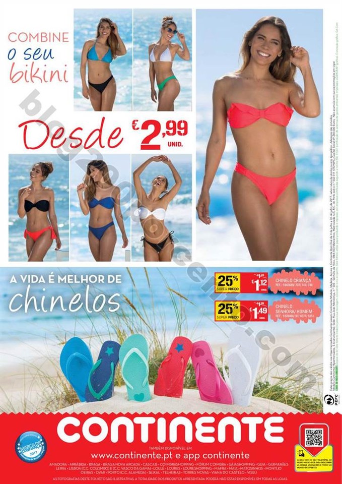 Antevisão Folheto CONTINENTE Praia promoções de