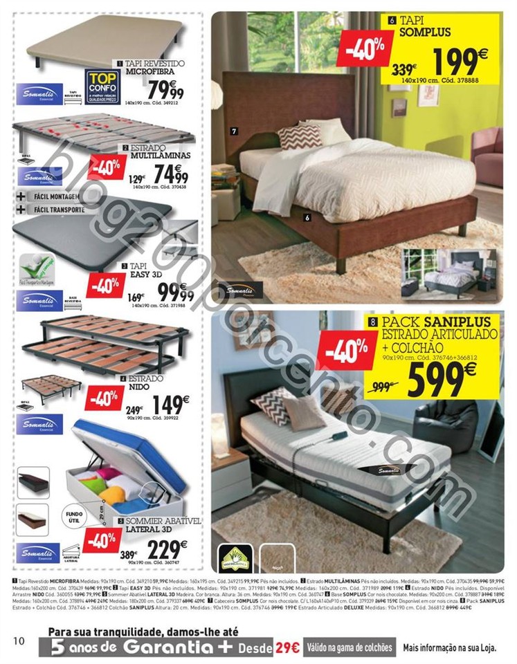 Antevisão Folheto CONFORAMA Promoções de 28 jul