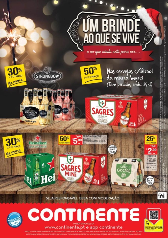 Antevisão Folheto CONTINENTE Extra Cervejas promo