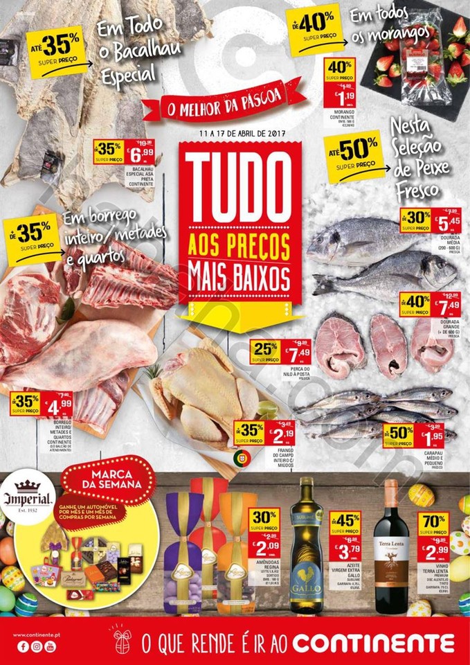 Antevisão Folheto CONTINENTE Promoções de 11 a 