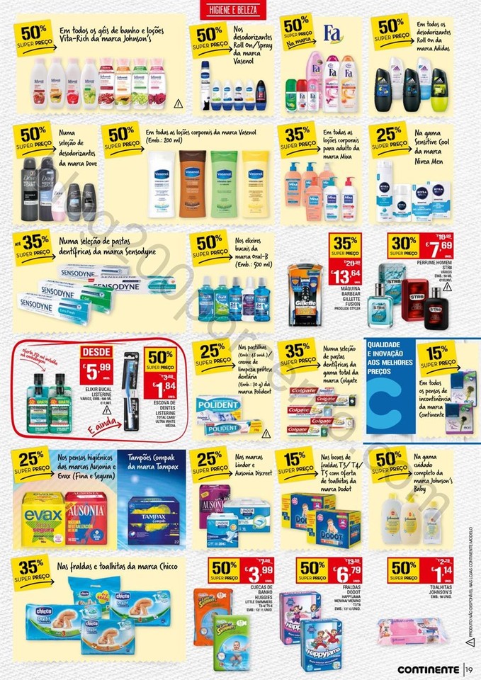 Antevisão Folheto CONTINENTE Promoções de 4 a 1