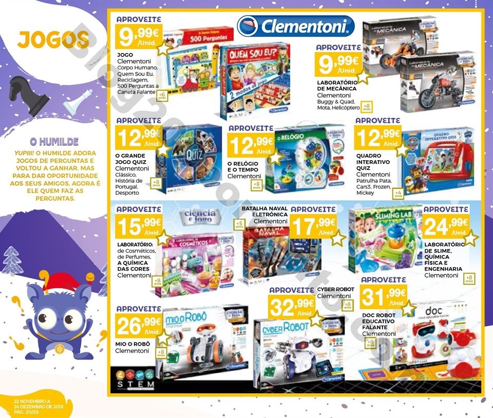 Antevisão Folheto INTERMARCHÉ Brinquedos Natal P