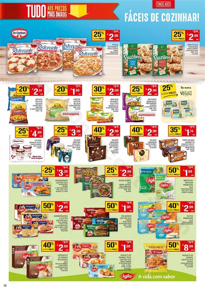 Antevisão Folheto CONTINENTE Promoções de 19 a 