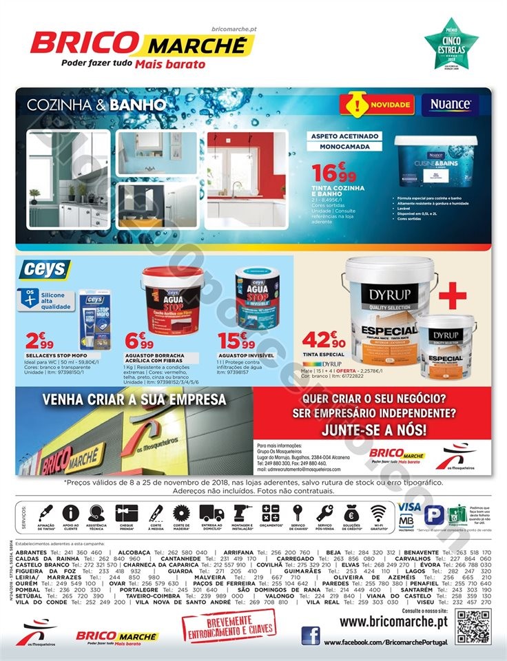 Antevisão Folheto BRICOMARCHÉ Promoções de 8 a