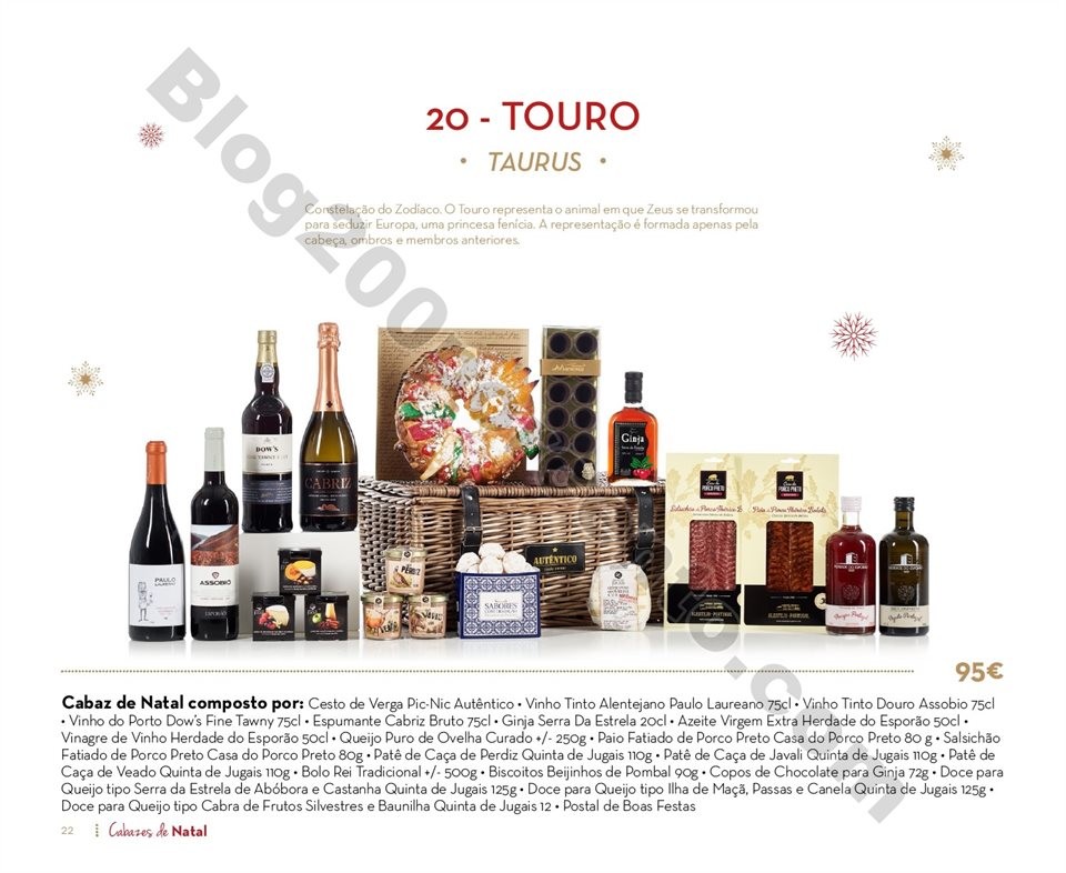 Antevisão Folheto CONTINENTE Cabazes de Natal 201