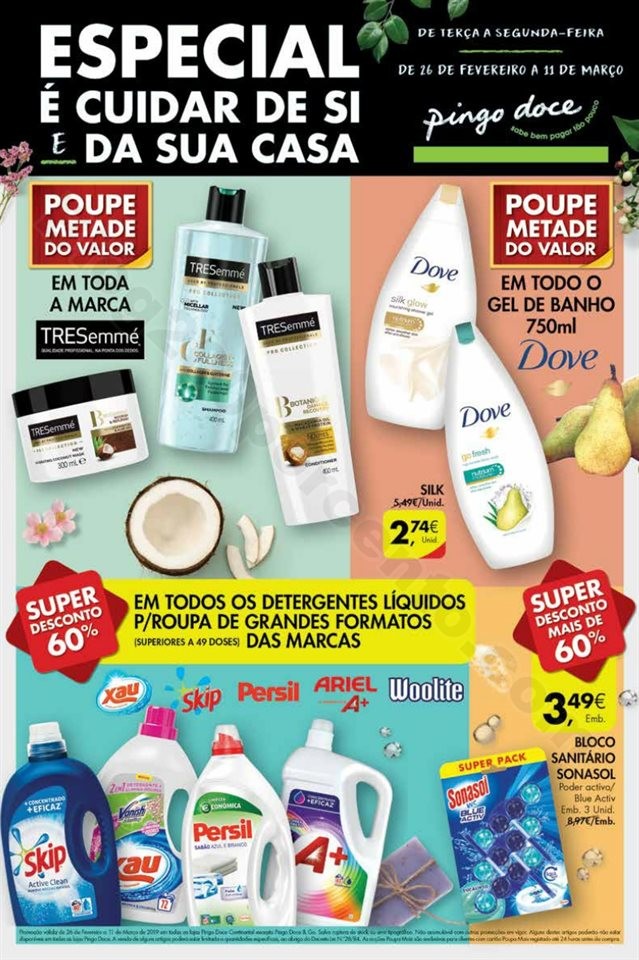 Antevisão Folheto PINGO DOCE Limpeza e Higiene Pr