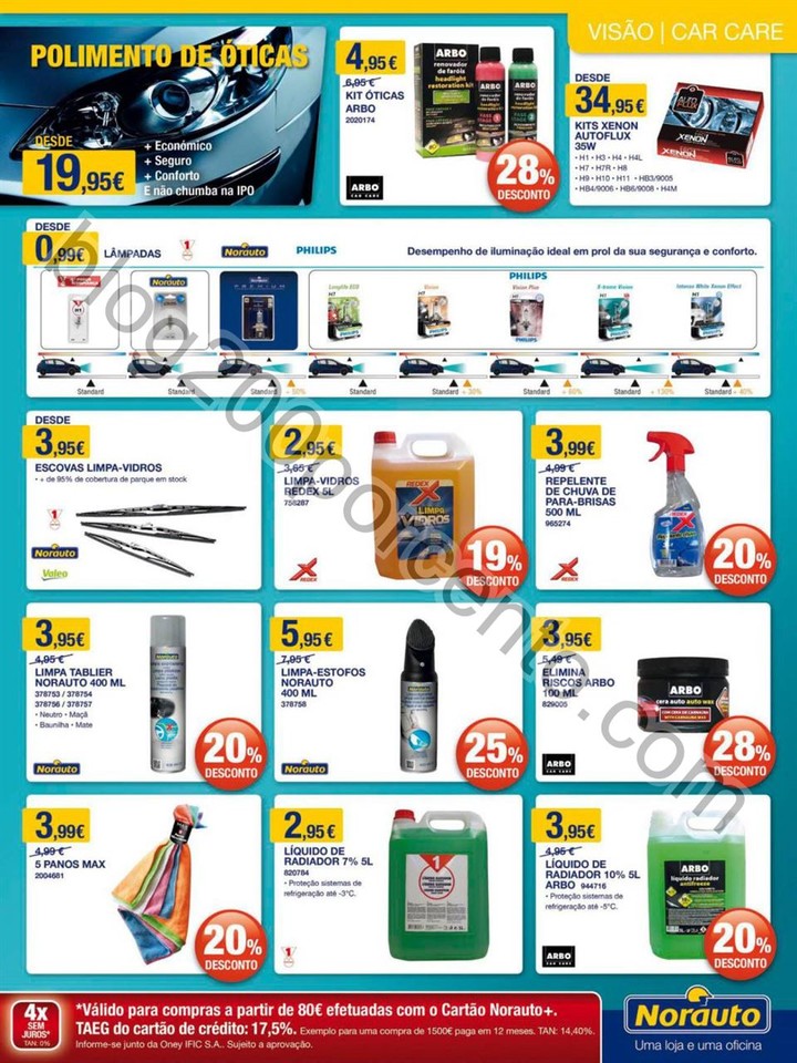 Novo Folheto NORAUTO Promoções de 28 setembro a 